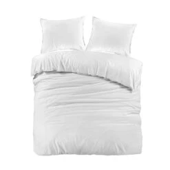 Day Dream Jeans Stitch - Dekbedovertrek - Lits-jumeaux - 240 X 200/220 - Wit