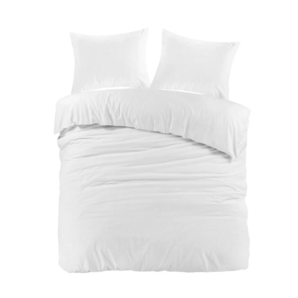 Day Dream Uni Katoen - Dekbedovertrek - Tweepersoons - 200 X 200/220 - Ivoor 3 Day Dream Uni Katoen - Dekbedovertrek - Tweepersoons - 200 X 200/220 - Ivoor