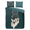 Pure Dekbedovertrek "dromenvanger" - Petrol - (240x200/220 Cm) - Microfiber -Leen Bakker Winkel 1000131474