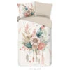 Good Morning Videl Dekbedovertrek Off-white-1-persoons (140 X 200/220 Cm) -Leen Bakker Winkel 1000131476