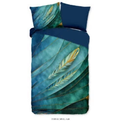 Pure Dekbedovertrek "veren" - Multi - (140x200/220 Cm) - Microfiber