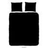 Pure Dekbedovertrek "uni Dessin" - Zwart - (200x200/220 Cm) - Microfiber -Leen Bakker Winkel 1000133490