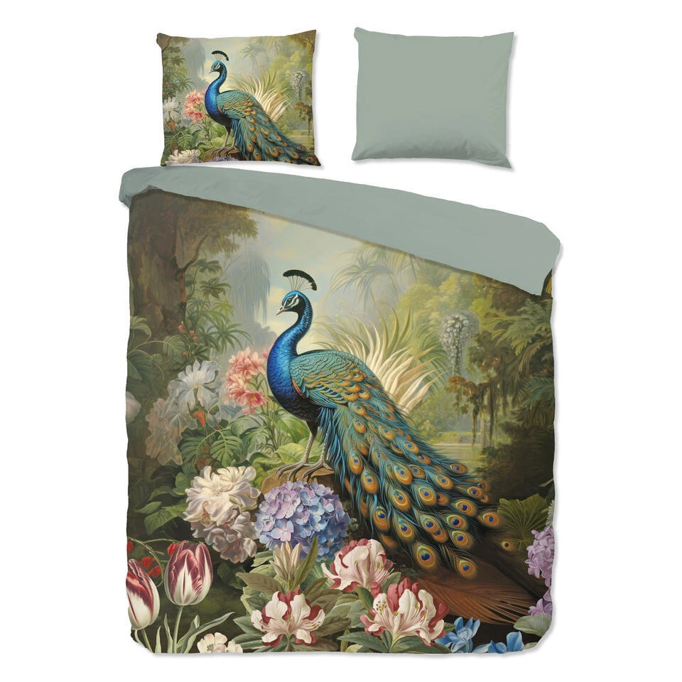 Good Morning Pauw Dekbedovertrek Multi-2-persoons (200 X 200/220 Cm) 3 Good Morning Pauw Dekbedovertrek Multi-2-persoons (200 X 200/220 Cm)