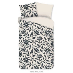 Good Morning Emilia Dekbedovertrek Off-White-1-persoons (140 X 200/220 Cm)