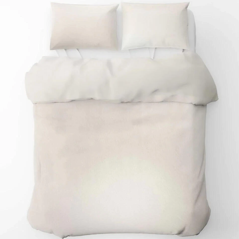 Zavelo Dekbedovertrek Velvet Comfort Ivoor-2-persoons (200 X 200/220 Cm) 3 Zavelo Dekbedovertrek Velvet Comfort Ivoor-2-persoons (200 X 200/220 Cm)