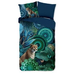 HIP Collectie Panter Dekbedovertrek Multi-1-persoons (140 X 200/220 Cm)