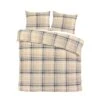 Day Dream Dekbedovertrek Sölden Flanel - 240x200/220cm - Beige -Leen Bakker Winkel 1000142763