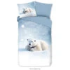 Good Morning IJsbeer Flanel Dekbedovertrek Blauw 1 Good Morning IJsbeer Flanel Dekbedovertrek Blauw -Leen Bakker Winkel 1000142865
