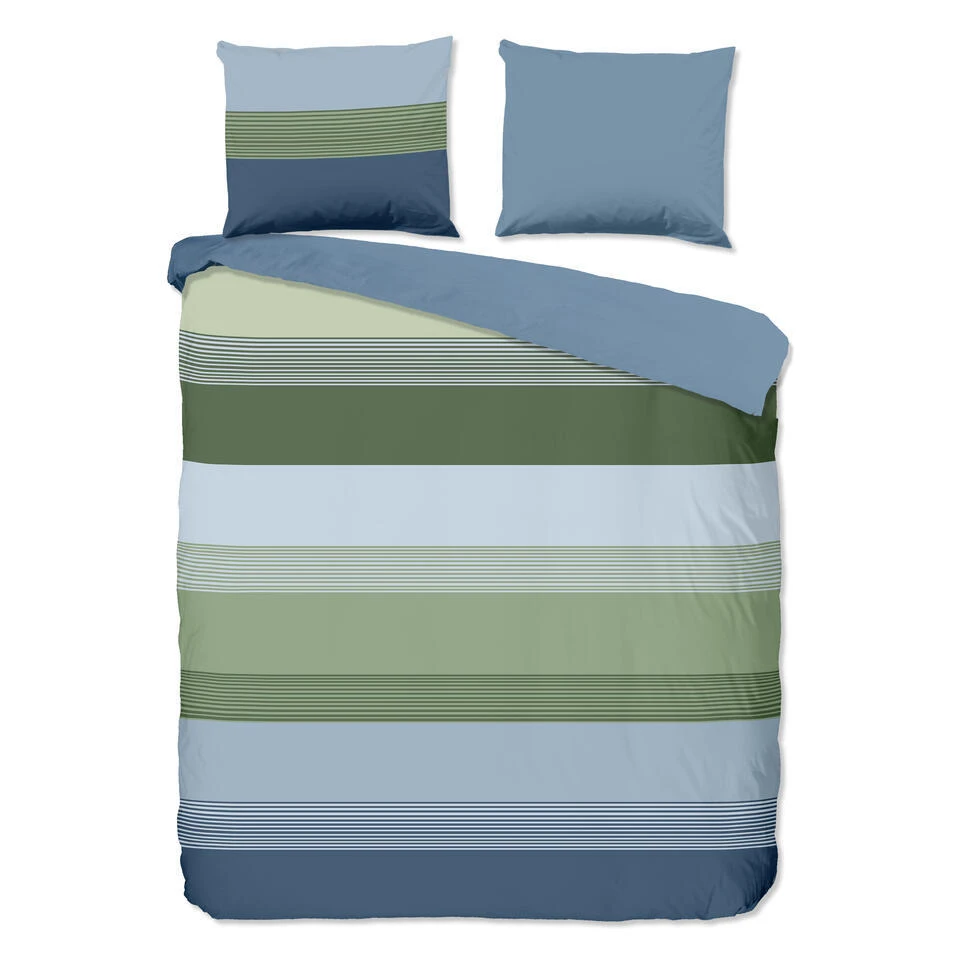 Good Morning Dekbedovertrek "strepen" - Multi - (200x200/220 Cm) - Katoen 3 Good Morning Dekbedovertrek "strepen" - Multi - (200x200/220 Cm) - Katoen