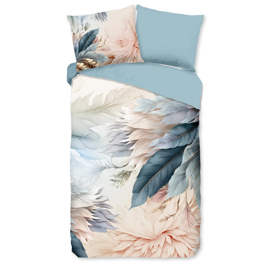 Good Morning Bloemen En Veren Dekbedovertrek Multi-1-persoons (140 X 200/220 Cm) 3 Good Morning Bloemen En Veren Dekbedovertrek Multi-1-persoons (140 X 200/220 Cm)