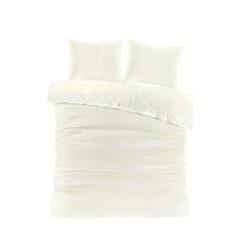 Papillon Dekbedovertrek Billy - 200x200/220 Cm - Ivoor