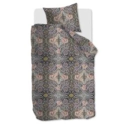 At Home By BeddingHouse Scene Dekbedovertrek - 140x200/220 - Blauw