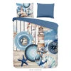 HIP Collectie Vuurtoren Dekbedovertrek Blauw-Lits-jumeaux (240 X 200/220 Cm) -Leen Bakker Winkel 1000148288