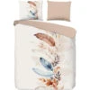 Good Morning Feather Bliss Dekbedovertrek Beige-2-persoons (200 X 200/220 Cm) -Leen Bakker Winkel 1000148322