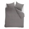 Ambiante Cotton Uni Dekbedovertrek - 260x200/220 - Grijs -Leen Bakker Winkel 1000154440