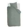 Ambiante Cotton Uni Dekbedovertrek - 140x200/220 - Groen -Leen Bakker Winkel 1000154478