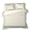 De Witte Lietaer Dekbedovertrek Dentree Soft White - 260 X 240 Cm - Flanel -Leen Bakker Winkel 1000158841