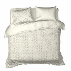 De Witte Lietaer Dekbedovertrek Dentree Soft White - 260 X 240 Cm - Flanel