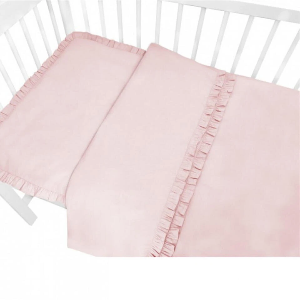 Zavelo Peuter Dekbedovertrek Royal Ruches Roze 120 X 150 Cm 3 Zavelo Peuter Dekbedovertrek Royal Ruches Roze 120 X 150 Cm