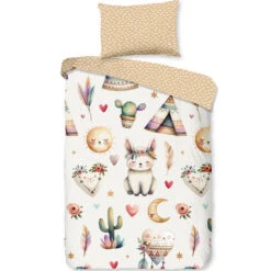 Good Morning Goodmorning Peuter Dekbedovertrek Boho Multi-Junior (120 X 150 Cm)