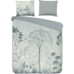 Good Morning Boomzicht Dekbedovertrek Grijs-2-persoons (200 X 200/220 Cm)