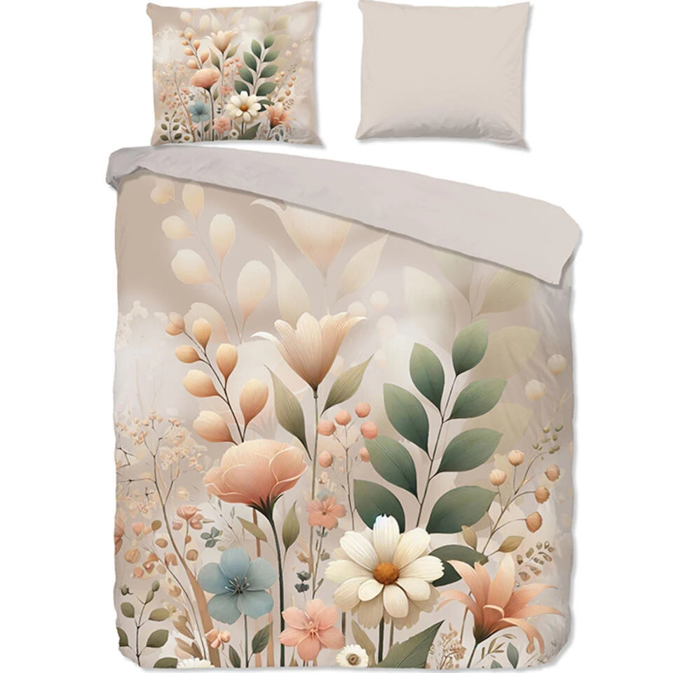Good Morning Bloemenveld Dekbedovertrek Zand-1-persoons (140 X 200/220 Cm) 3 Good Morning Bloemenveld Dekbedovertrek Zand-1-persoons (140 X 200/220 Cm)