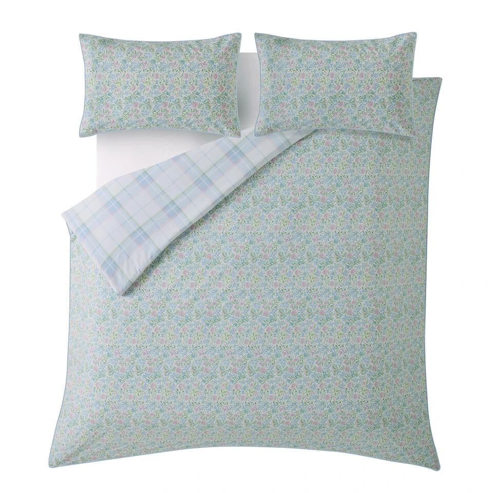 Laura Ashley Sherston Powder Blue Dekbedovertrek Lits-jumeaux 230 X 3 Laura Ashley Sherston Powder Blue Dekbedovertrek Lits-jumeaux 230 X