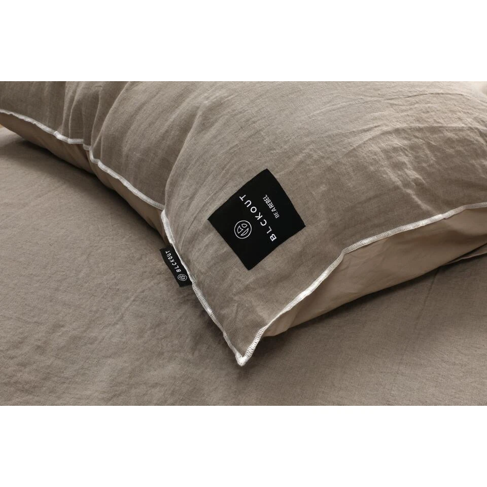 BLCKOUT Ohio - Linnen - Dekbedovertrek - 140x200/220 Cm - Crème 5 BLCKOUT Ohio - Linnen - Dekbedovertrek - 140x200/220 Cm - Crème - Afbeelding 3