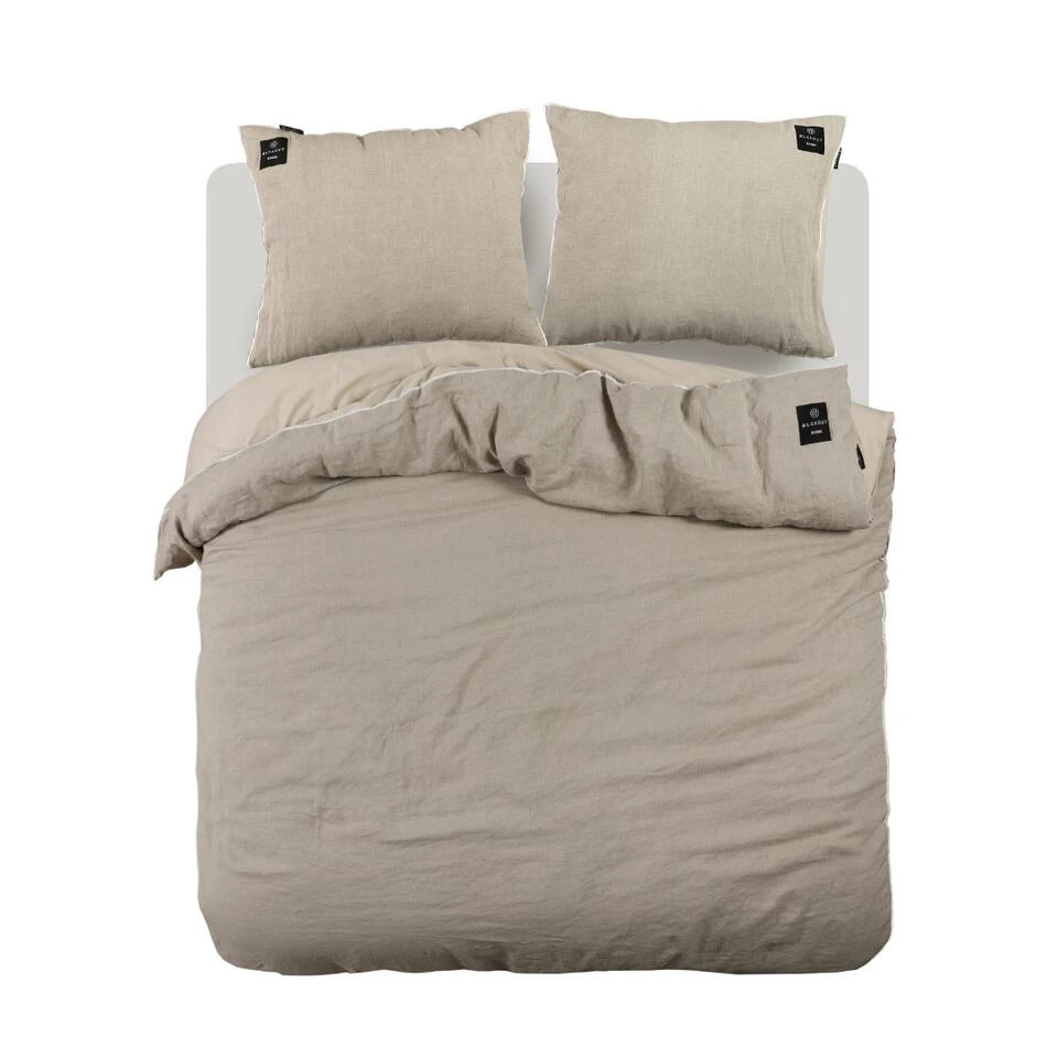BLCKOUT Ohio - Linnen - Dekbedovertrek - 140x200/220 Cm - Crème 3 BLCKOUT Ohio - Linnen - Dekbedovertrek - 140x200/220 Cm - Crème