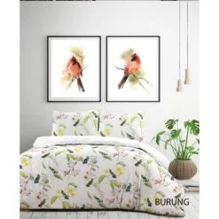 Papillon Dekbedovertrek Burung - 200x200/220 Cm - Multikleur -Leen Bakker Winkel 1123898340 0101