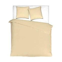 Mistral Home Dekbedovertrek 100% Gewassen Katoen Geel 140x200 Cm