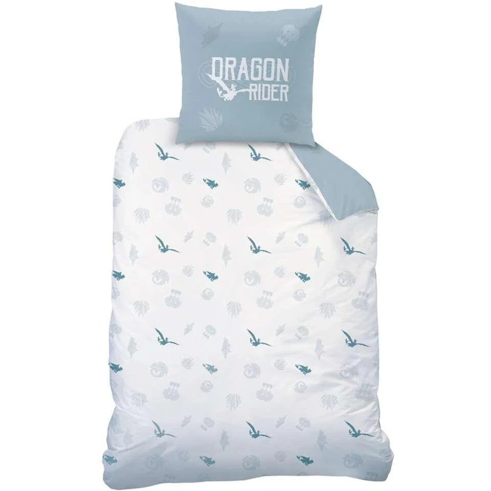 Hoe Tem Je Een Draak Riders Dekbedovertrek - Eenpersoons - 140 X 200 Cm - Multi 5 Hoe Tem Je Een Draak Riders Dekbedovertrek - Eenpersoons - 140 X 200 Cm - Multi - Afbeelding 3