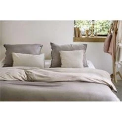 Walra - Dekbedovertrek Casual Beauty - 200x220 Cm - Taupe / Zand -Leen Bakker Winkel 1140579299 0102