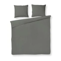 Papillon Dekbedovertrek Pom Pom - 200x200/220 Cm - Grijs