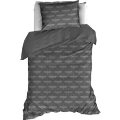 De Witte Lietaer Dekbedovertrek Flanel Crane - 140 X 200/220 Cm