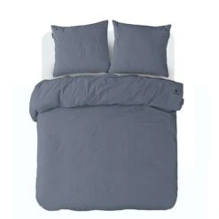 BLCKOUT Texas - Dekbedovertrek - 240x200/220 Cm - Blauw