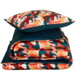 De Witte Lietaer Dekbedovertrek Anaïs - 140 X 200/220 Cm - Groen -Leen Bakker Winkel 1327025432 0103