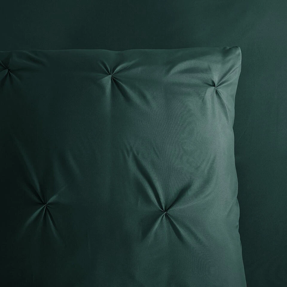 Pure Dekbedovertrek Luxe Chesterfield Groen-1-persoons (140 X 200/220 Cm) 6 Pure Dekbedovertrek Luxe Chesterfield Groen-1-persoons (140 X 200/220 Cm) - Afbeelding 4