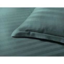 Papillon Dekbedovertrek Satijn Streep - 240x200/220 Cm - Groen -Leen Bakker Winkel 1340156970 0102