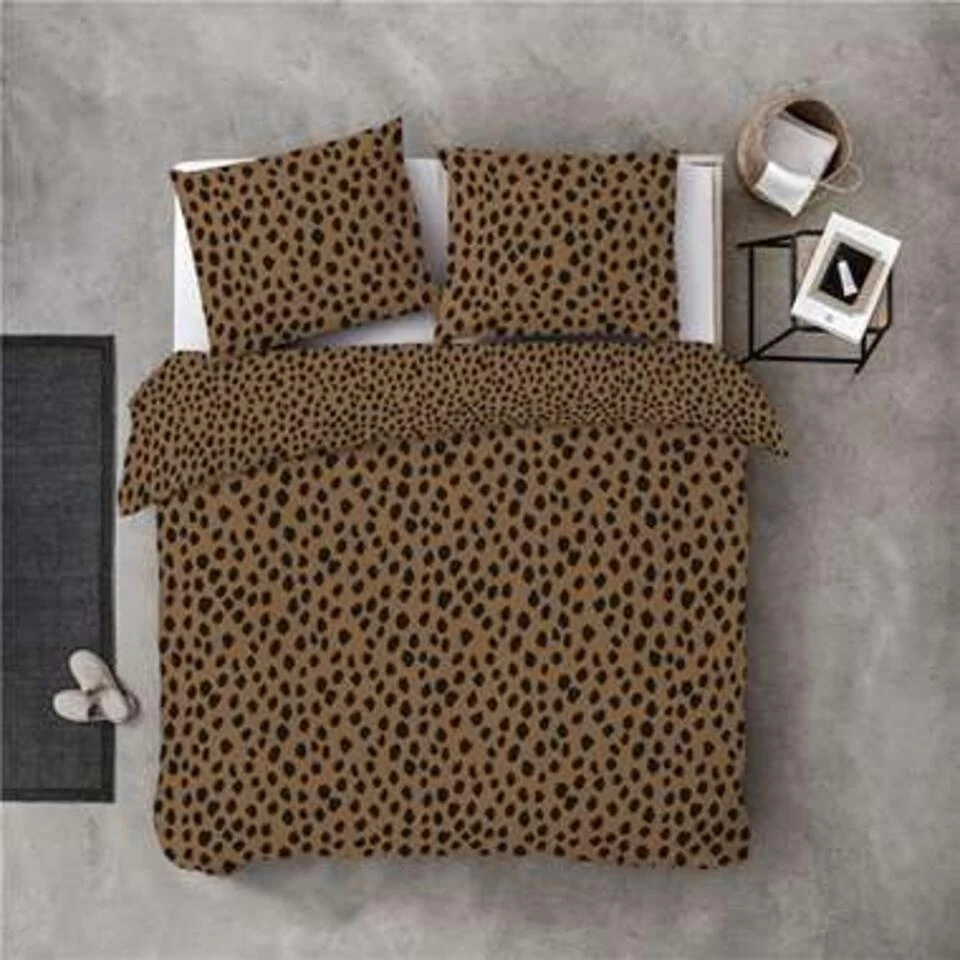 Byrklund - Dekbedovertrek Go Wild - 200x220 Cm - Cognac 5 Byrklund - Dekbedovertrek Go Wild - 200x220 Cm - Cognac - Afbeelding 3