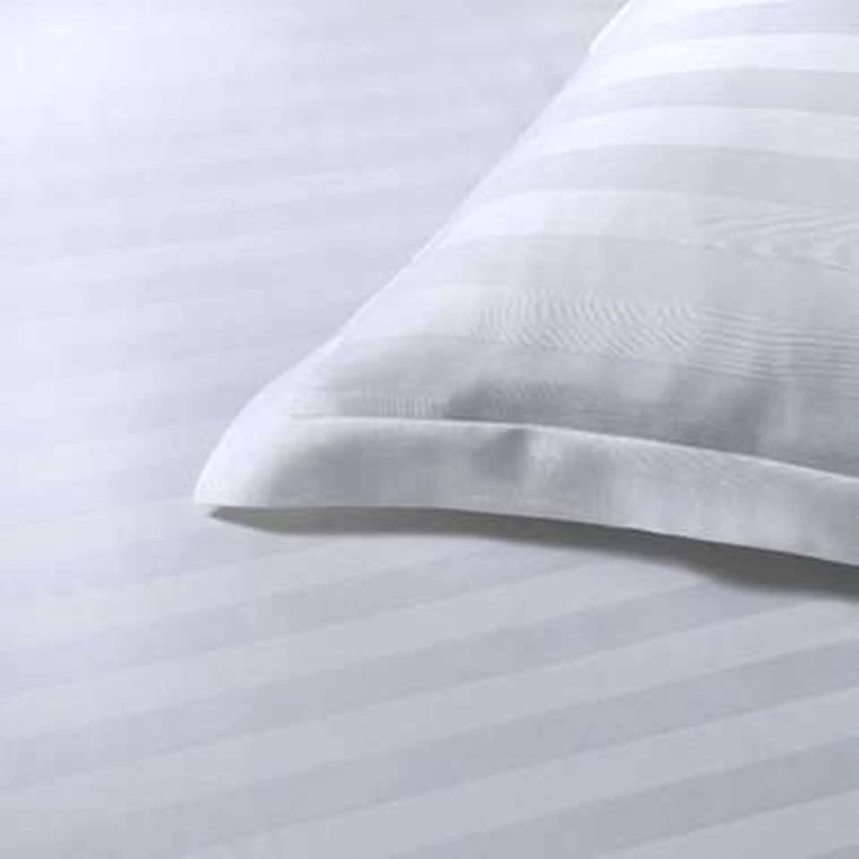 Papillon Dekbedovertrek Satijn Streep - 140x200/220 Cm - Wit 5 Papillon Dekbedovertrek Satijn Streep - 140x200/220 Cm - Wit - Afbeelding 3