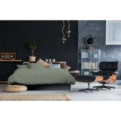 Ten Cate 100% Katoensatijnen Lits-jumeaux Dekbedovertrek - 240x200/220 - Groen -Leen Bakker Winkel 13705ffcdf5142c8a4ce93a047e2eadf