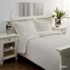 Papillon Dekbedovertrek Satijn Streep - 240x200/220 Cm - Crème 6 Papillon Dekbedovertrek Satijn Streep - 240x200/220 Cm - Crème -Leen Bakker Winkel 1410414079 0101