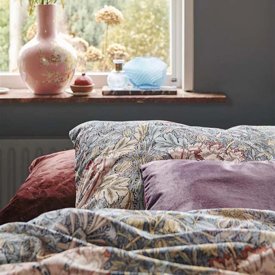 At Home By BeddingHouse Scene Dekbedovertrek - 240x200/220 - Blauw 8 At Home By BeddingHouse Scene Dekbedovertrek - 240x200/220 - Blauw - Afbeelding 6