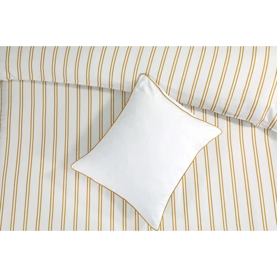 Papillon Dekbedovertrek Hugo - 200x200/220 Cm - Geel 5 Papillon Dekbedovertrek Hugo - 200x200/220 Cm - Geel - Afbeelding 3