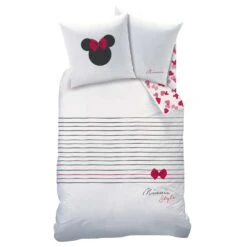 Disney Minnie Mouse Dekbedovertrek Style - Eenpersoons - 140 X 200 Cm - Katoen -Leen Bakker Winkel 1462015313 0103