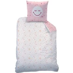 Smiley World Sunday Dekbedovertrek - Eenpersoons - 140 X 200 Cm - Roze 8 Smiley World Sunday Dekbedovertrek - Eenpersoons - 140 X 200 Cm - Roze -Leen Bakker Winkel 1470734933 0102