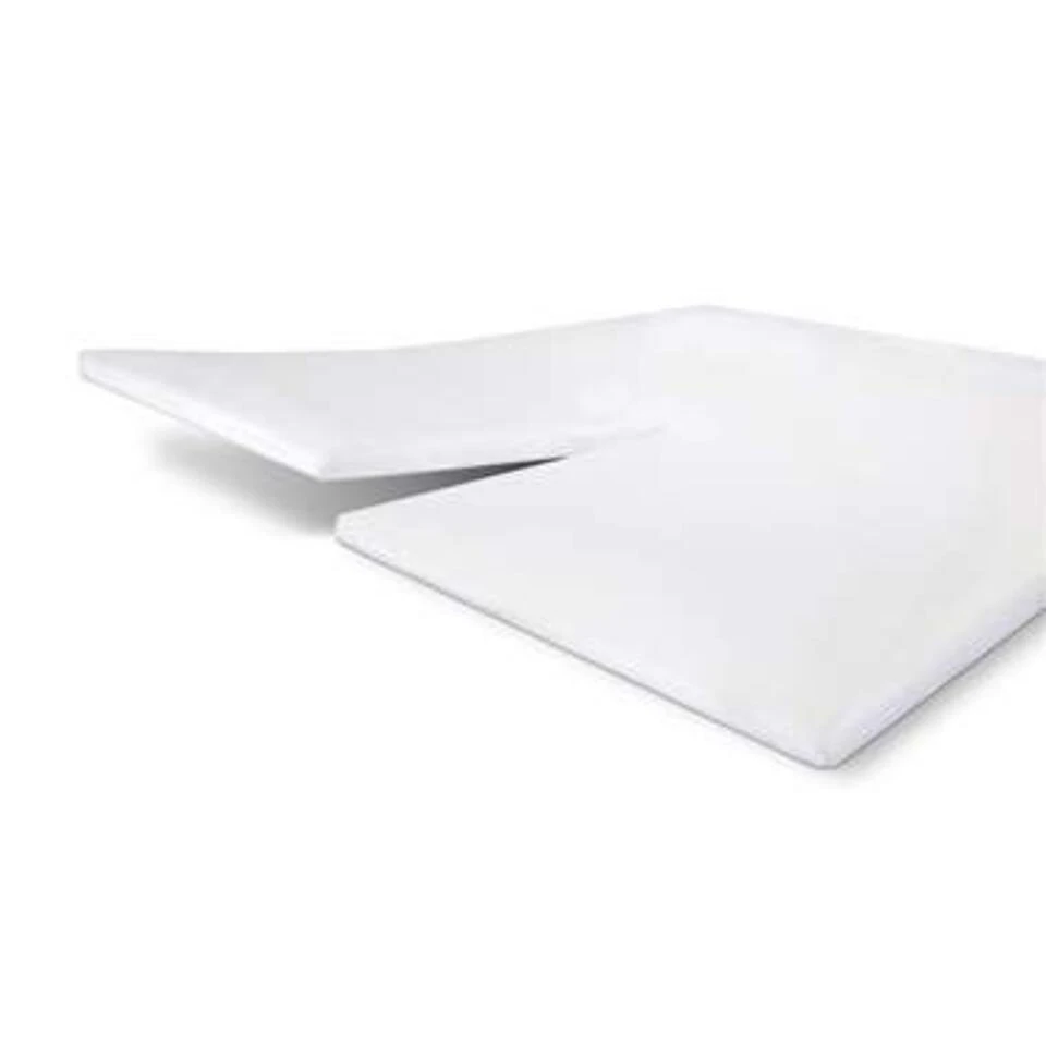 Byrklund - Molton Bed Basics Multifit Split-Topper - 160x200 Cm - Wit 3 Byrklund - Molton Bed Basics Multifit Split-Topper - 160x200 Cm - Wit