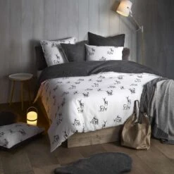 De Witte Lietaer Dekbedovertrek Antilope - 140 X 200/220 Cm - Grijs 8 De Witte Lietaer Dekbedovertrek Antilope - 140 X 200/220 Cm - Grijs -Leen Bakker Winkel 1525788839 0102