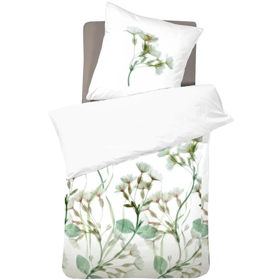 Cinderella Sereen Dekbedovertrek Satijn Wit-2-persoons (200 X 200/220 Cm) 7 Cinderella Sereen Dekbedovertrek Satijn Wit-2-persoons (200 X 200/220 Cm) - Afbeelding 5